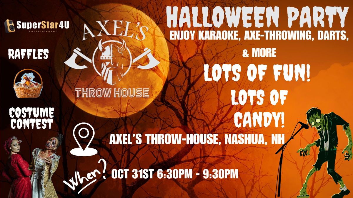 KARAOKE HALLOWEEN PARTY!!