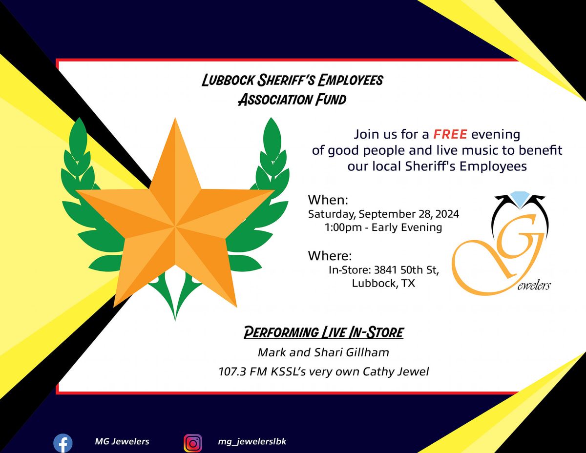 Lubbock Sheriff's Employees Association Fund Event