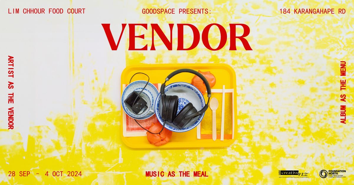 Goodspace Presents: VENDOR - An Unconventional Album Release