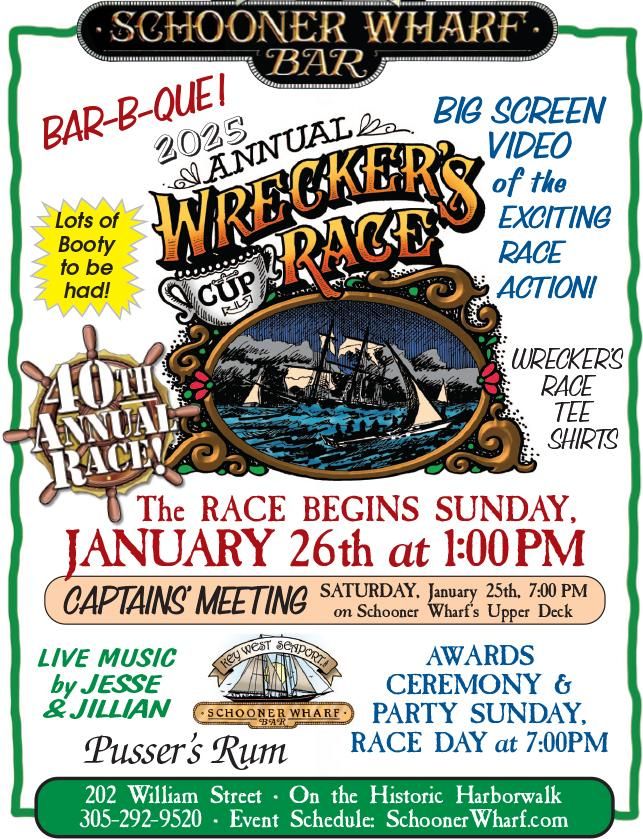 Schooner Wharf 40th Annual Wrecker's Cup Race Series