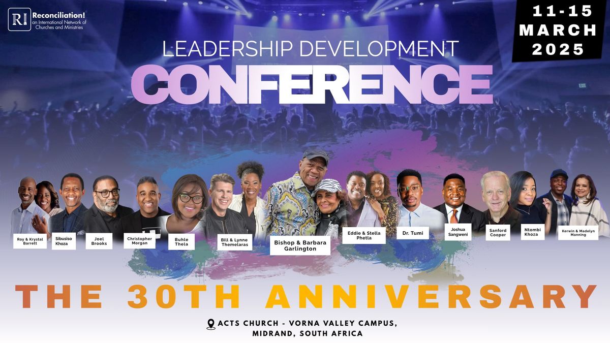 Reconciliation Ministries International\u2019s Leadership Development Conference