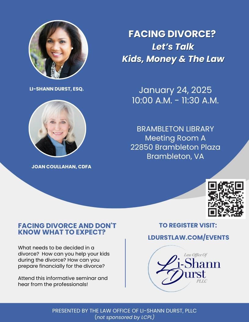 Divorcing? Learn how to make smart legal, financial and parenting decisions! 