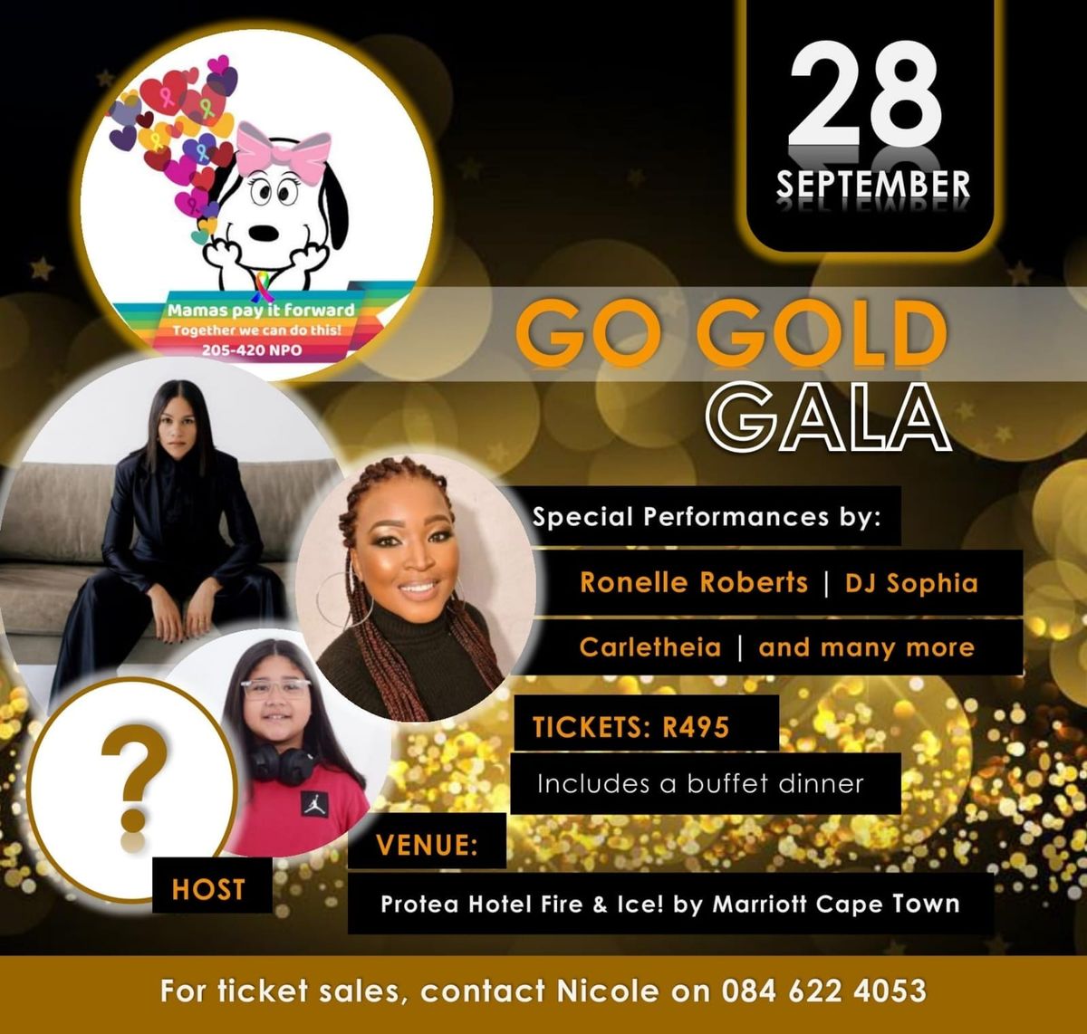 Go Gold Gala VOL 1 - Mamas Pay It Forward