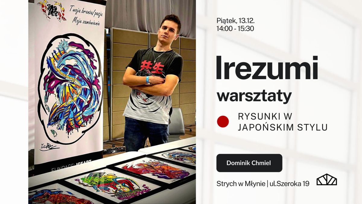 Irezumi - warsztaty rysunku w stylu japo\u0144skim