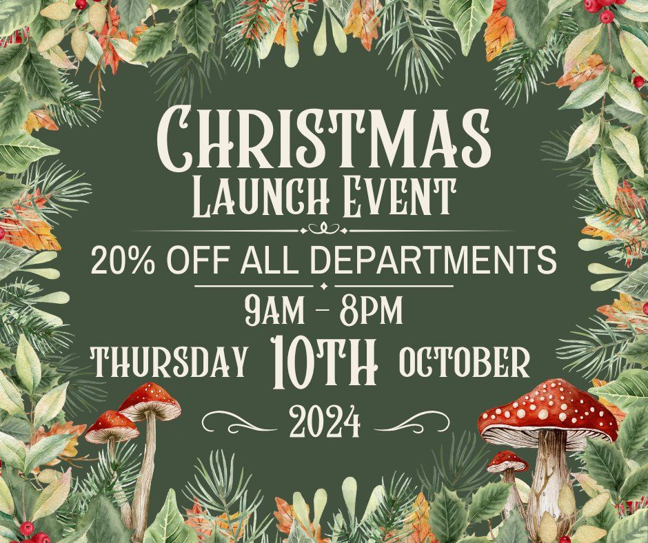 Christmas Launch Event 2024