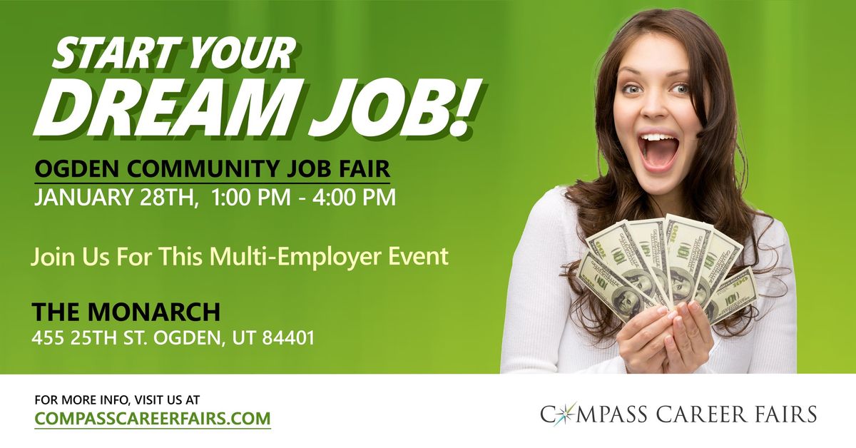 Ogden Community Job Fair - FREE FOR ALL JOB SEEKERS - 40+ Local Hiring Companies