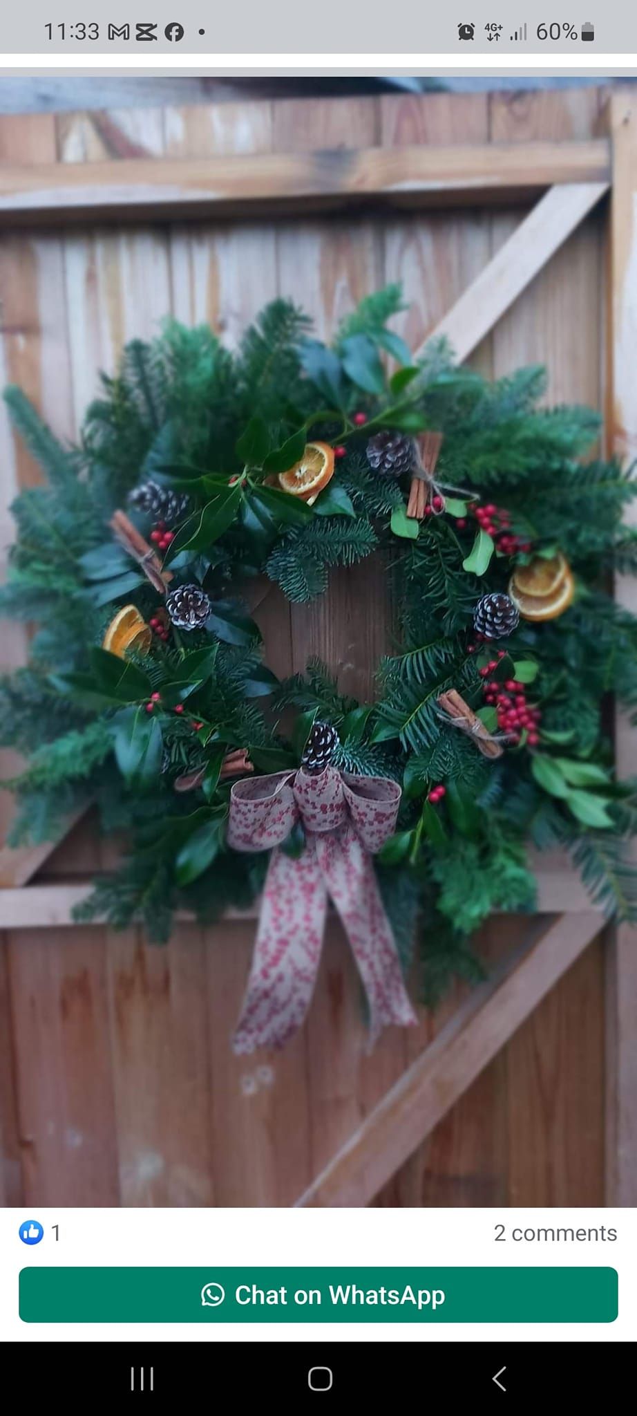 Christmas Wreath Making Classes