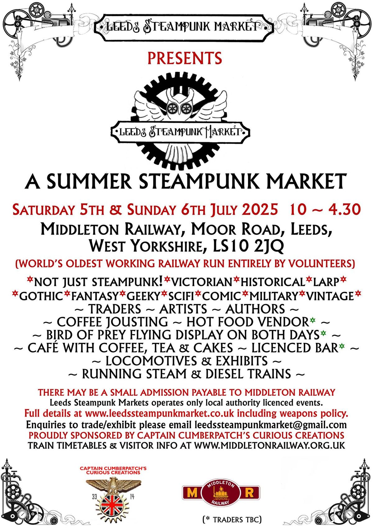 A Summer Steampunk Market