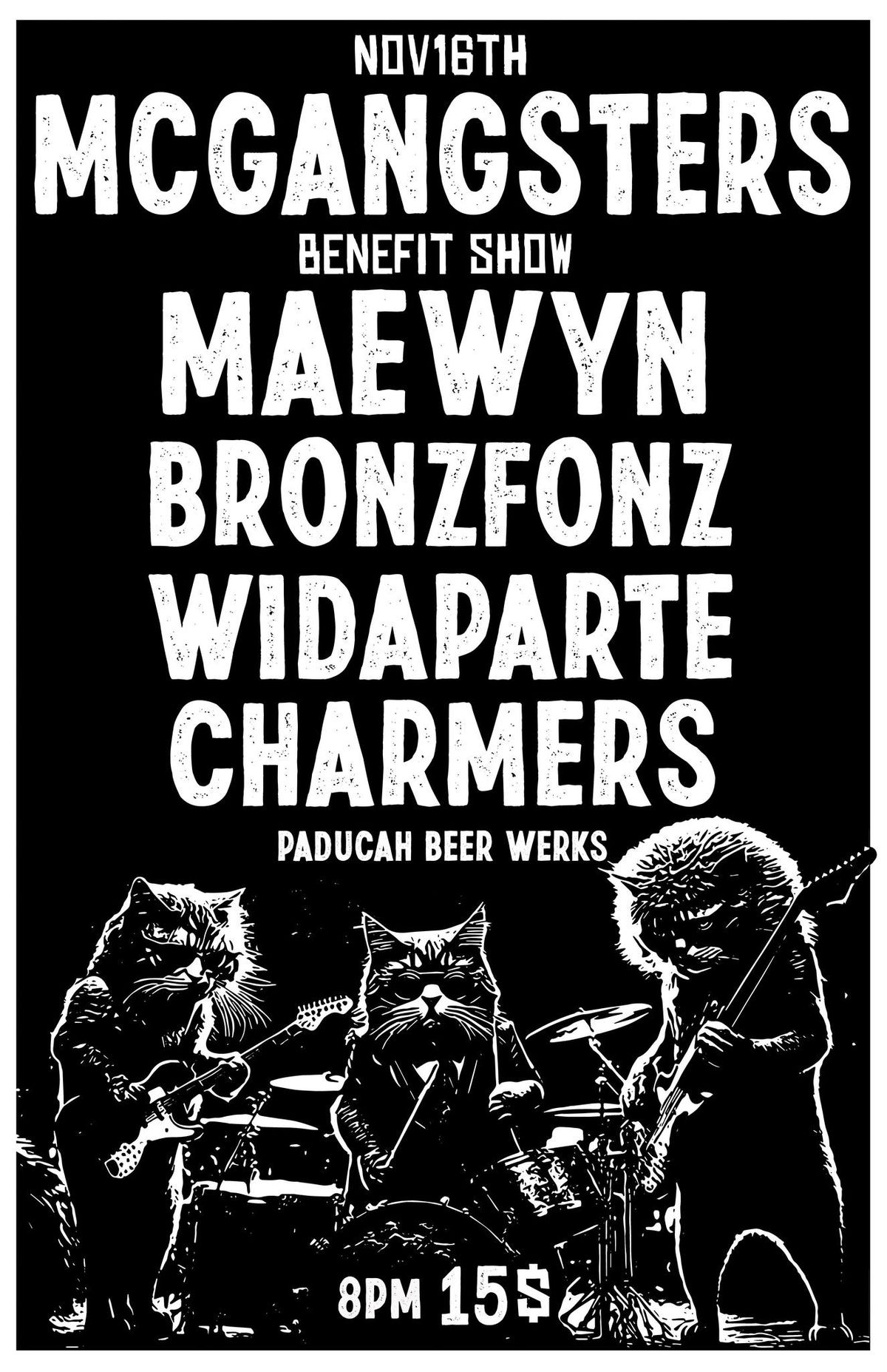 Alt Rock for Cats: A McGangsters Benefit 