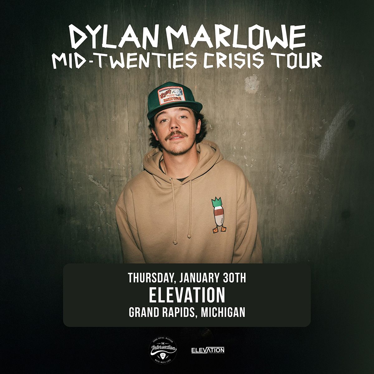 Dylan Marlowe - Mid-Twenties Crisis Tour at Elevation - Grand Rapids, MI