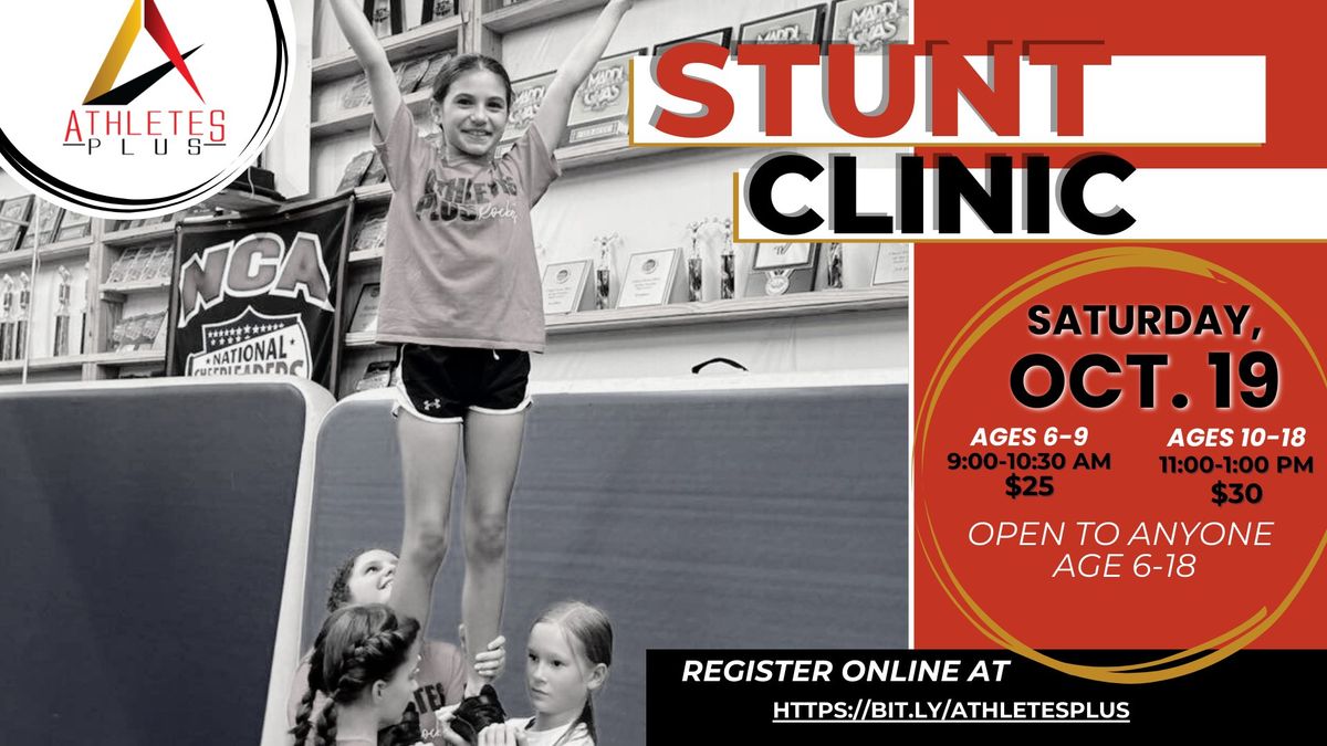 Stunt Clinic at Athletes Plus