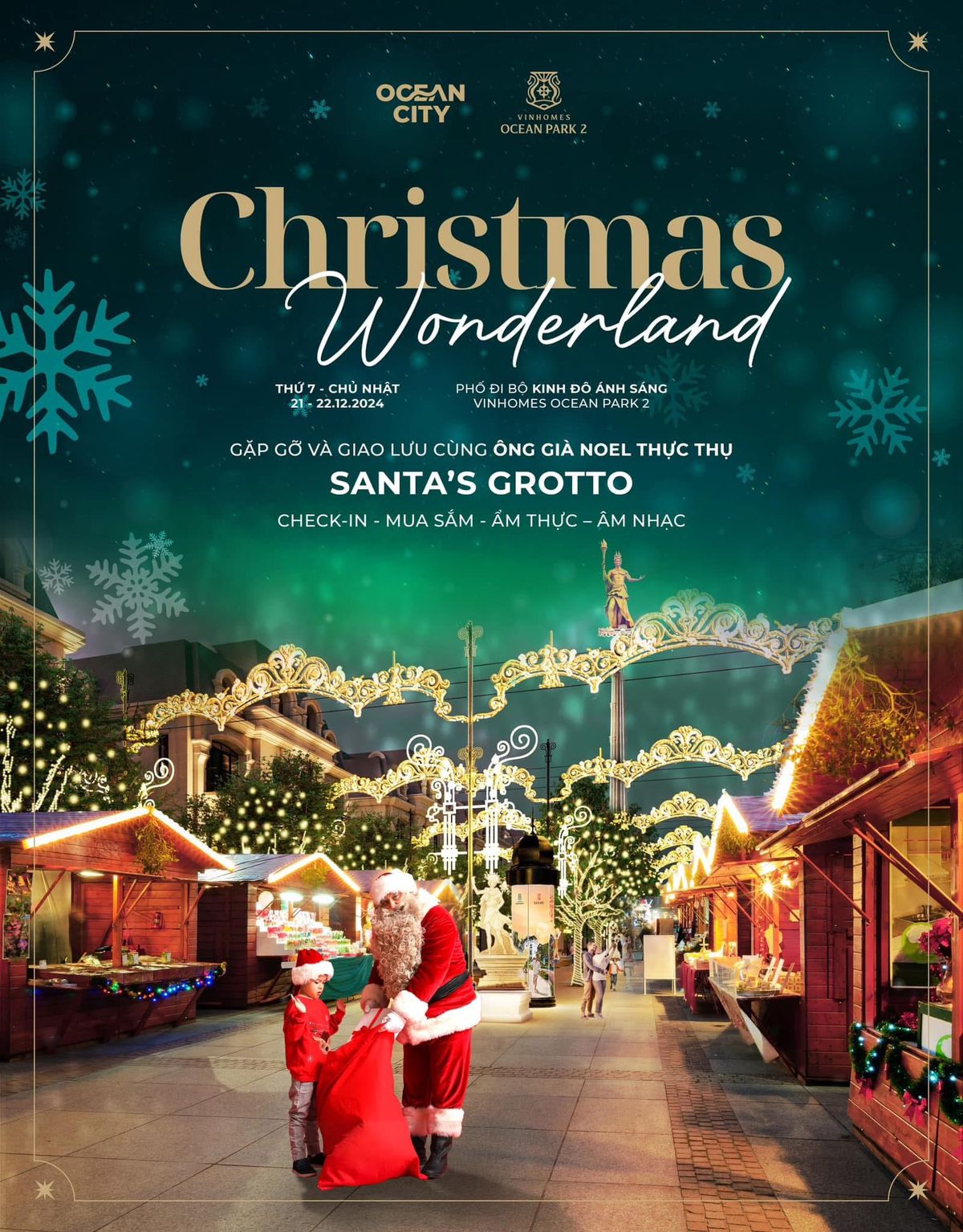 L\u1ec4 H\u1ed8I CHRISTMAS WONDERLAND T\u1ea0I VINHOMES OCEAN PARK 2