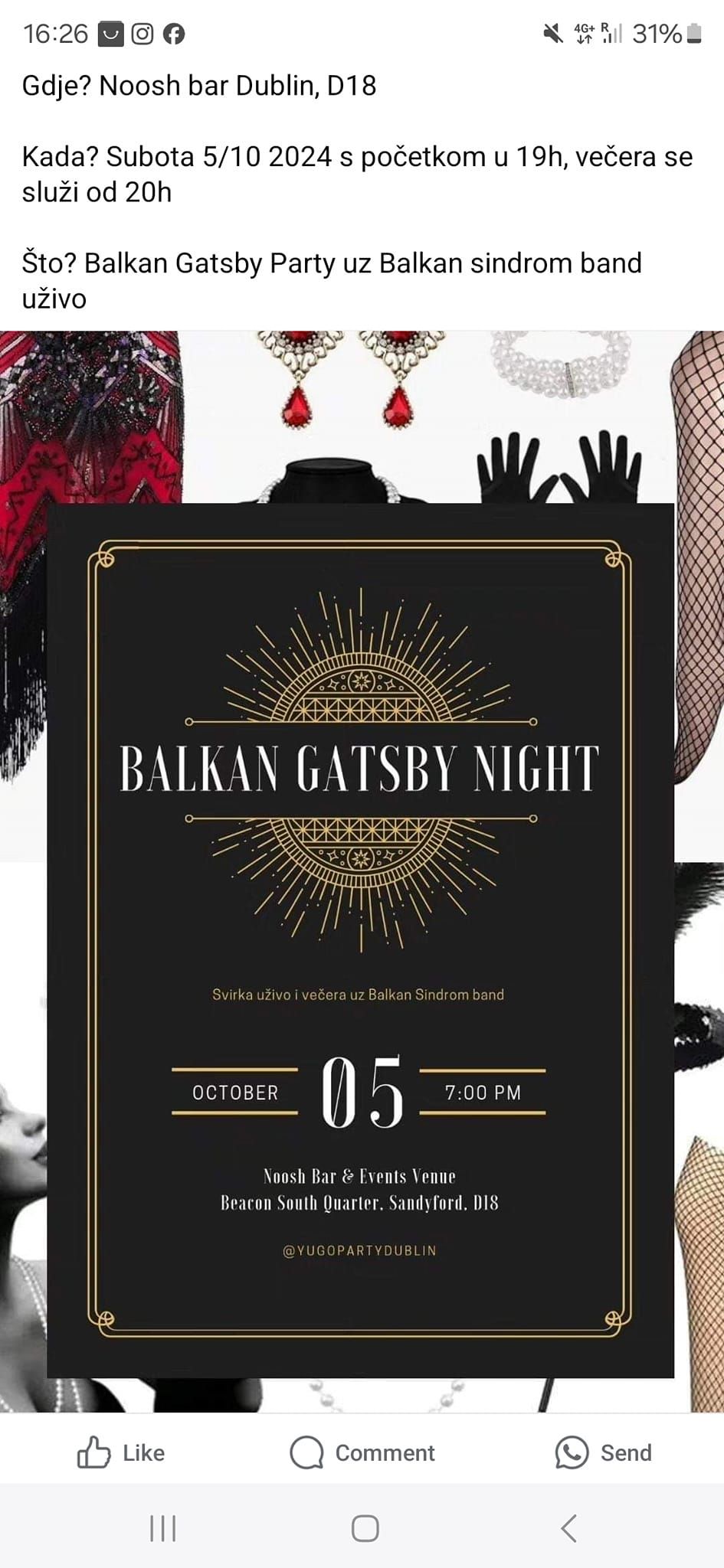 Balkan Gatsby Night