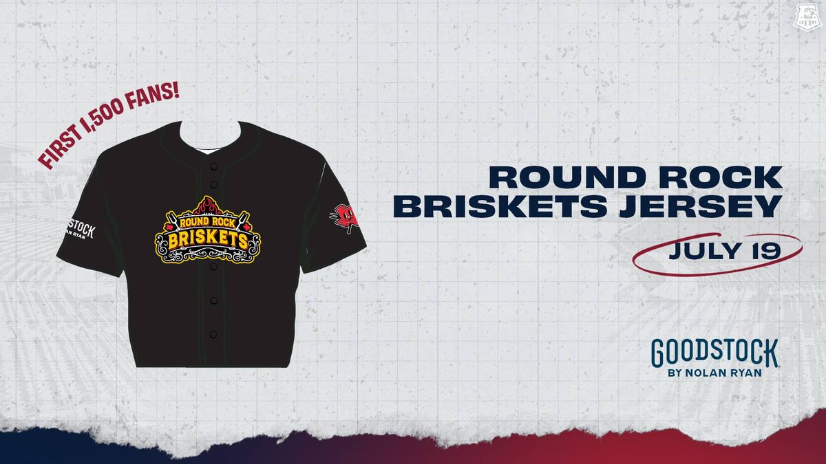 July 19: Round Rock Briskets Jersey Giveaway