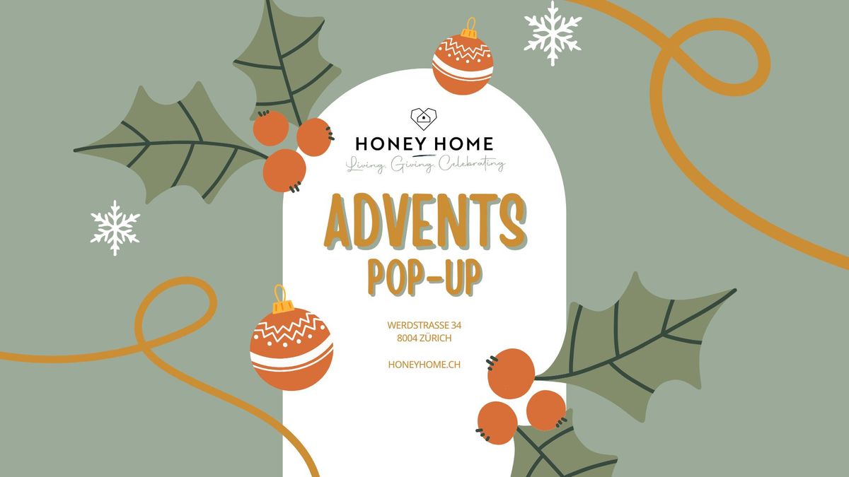 Honey Home Advents Pop-Up