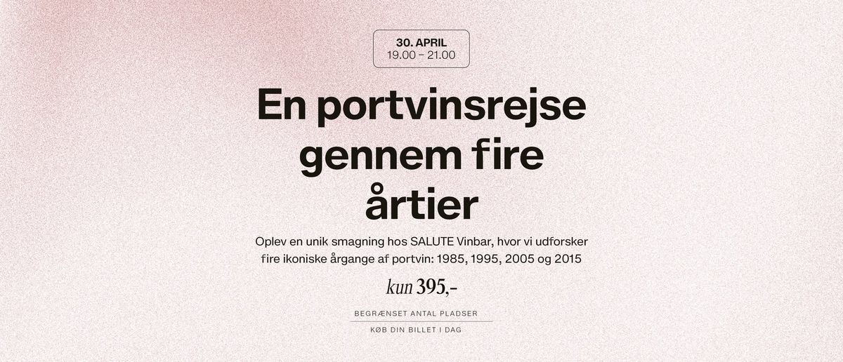 En portvinsrejse gennem fire \u00e5rtier