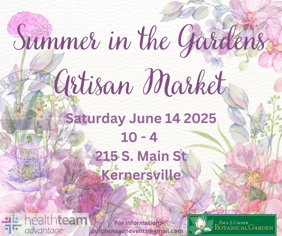 Artisan Market in the Gardens