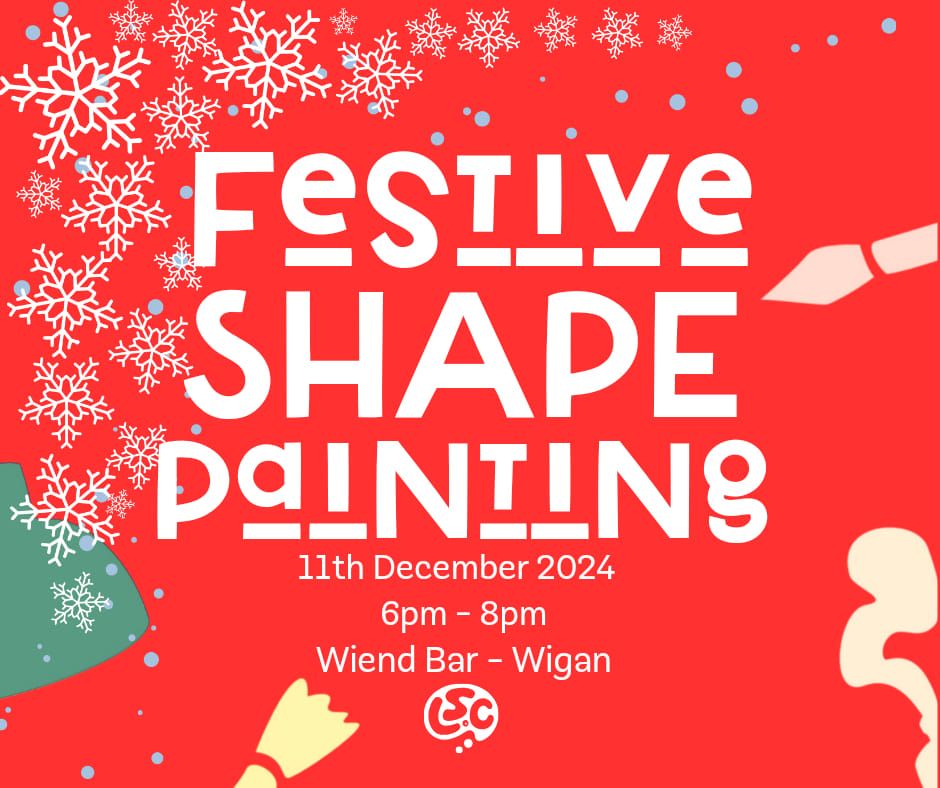 Sip & Paint - Festive Wooden Shapes at Wiend Bar Wigan