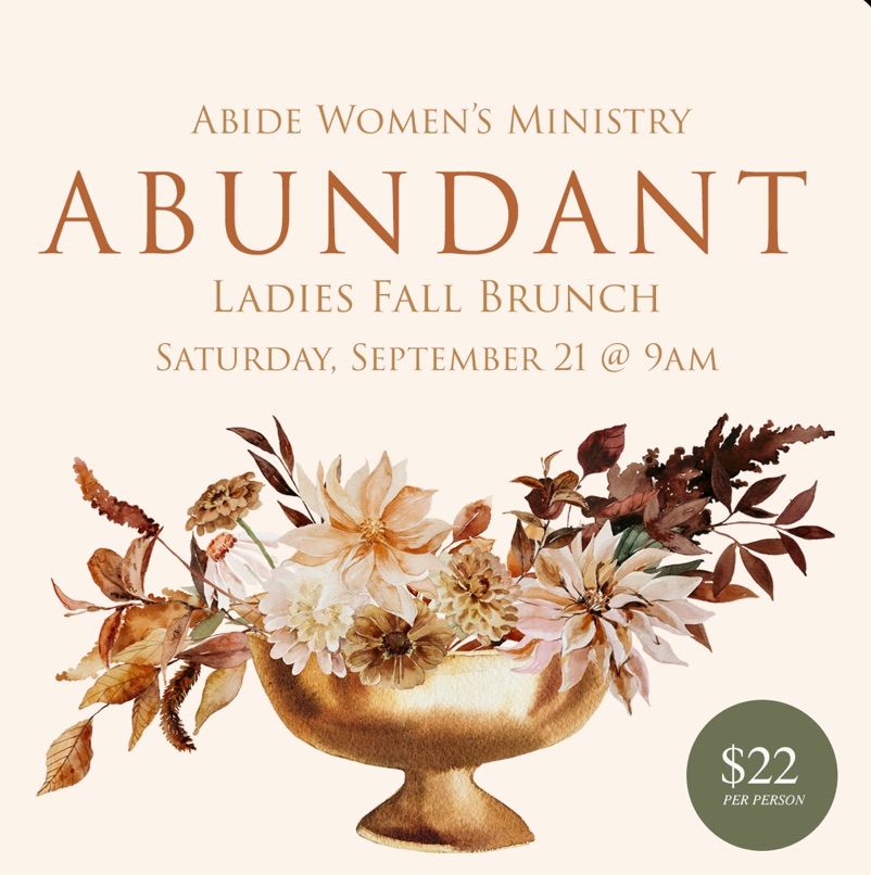 Ladies Fall Brunch