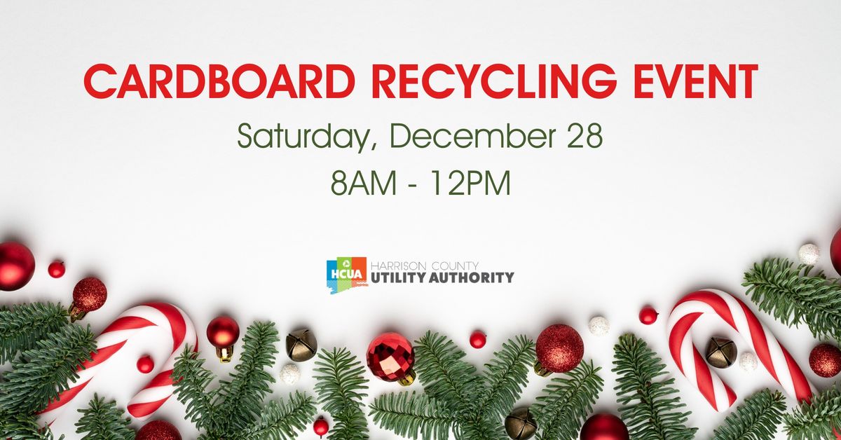 7th Annual Christmas Cardboard Recycling Event