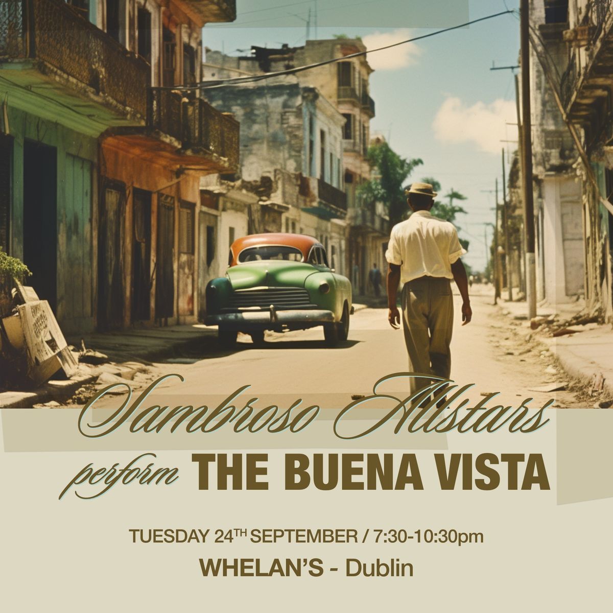 Sambroso Allstars perform: The Buena Vista, live at Whelan's [Dublin]