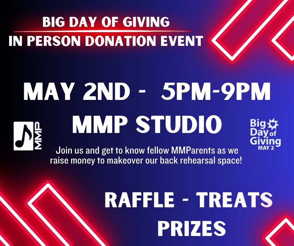 MMP's Big Day of Giving Studio Celebration