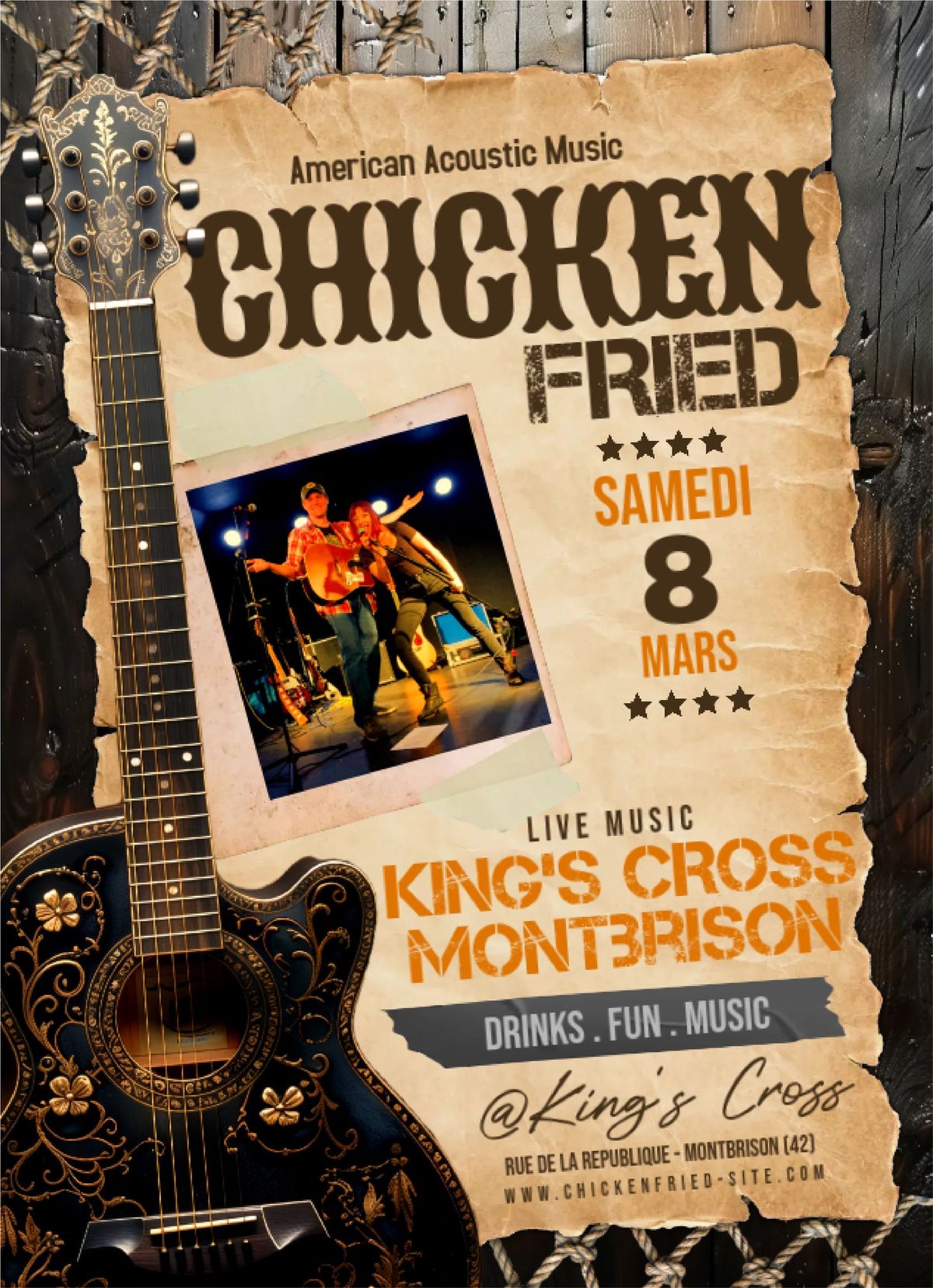 CHICKEN FRIED live & alive