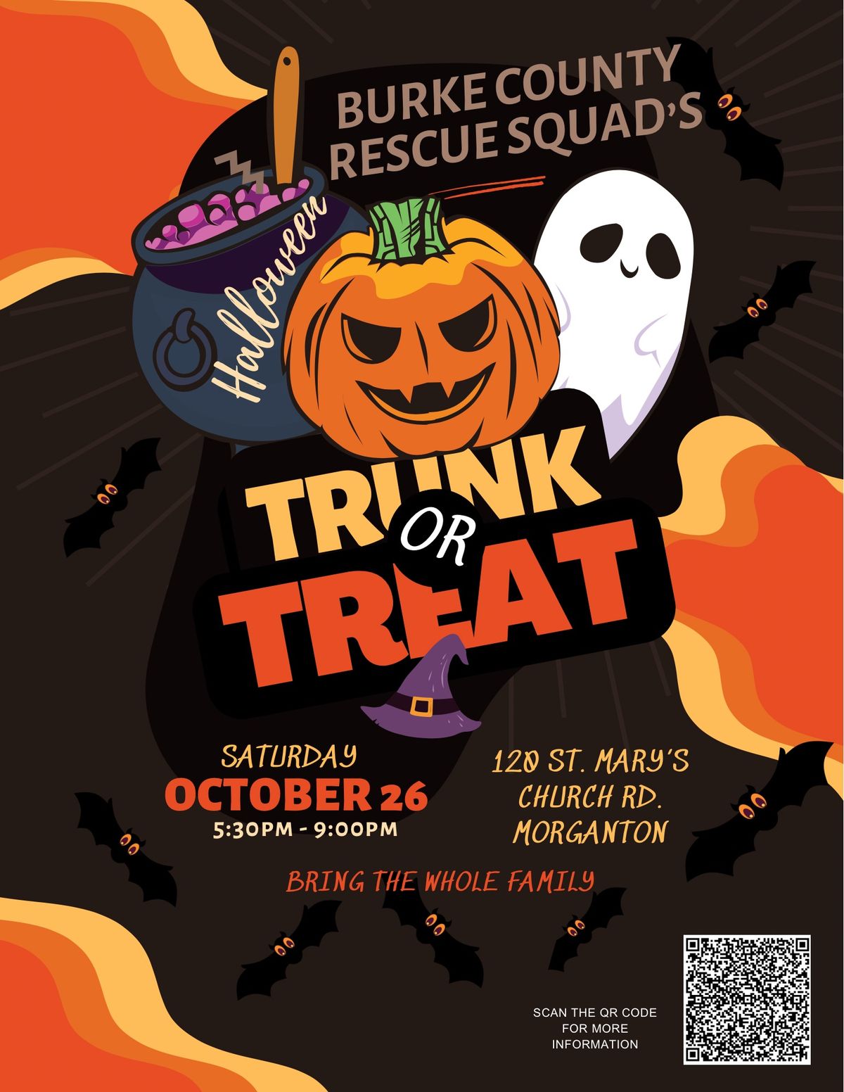 Burke County Rescue Squad - Trunk or Treat!