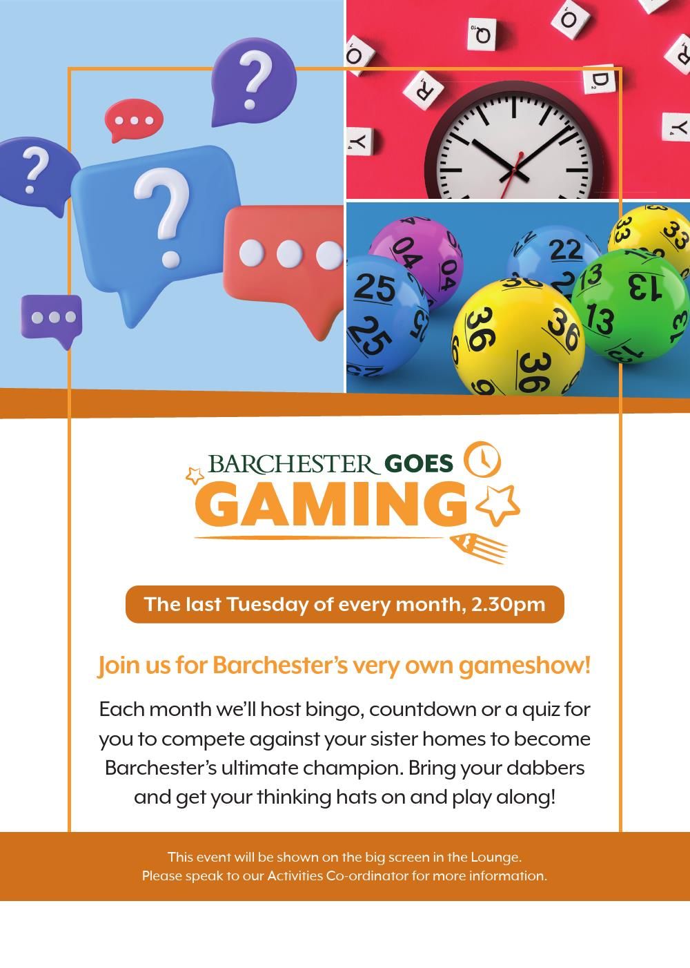 Barchester goes Gaming