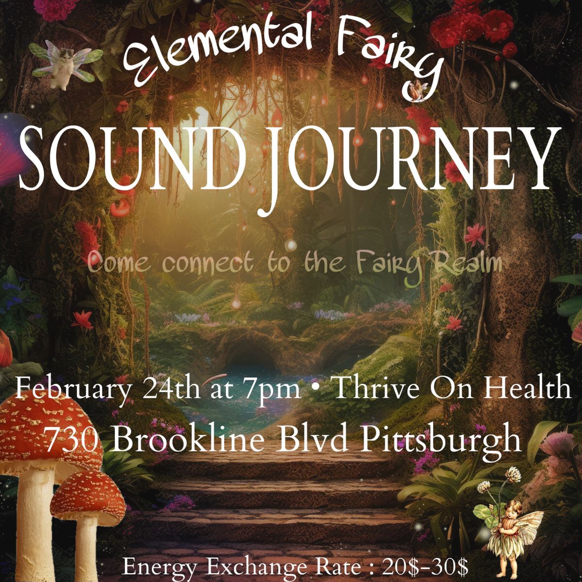 \ud83e\uddda Elemental Fairy Sound Journey \ud83e\uddda