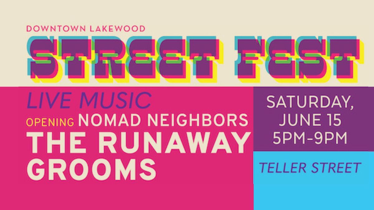 Downtown Lakewood Street Fest June 15th