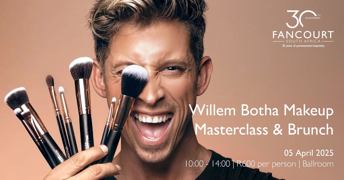 Willem Botha Makeup Masterclass & Brunch