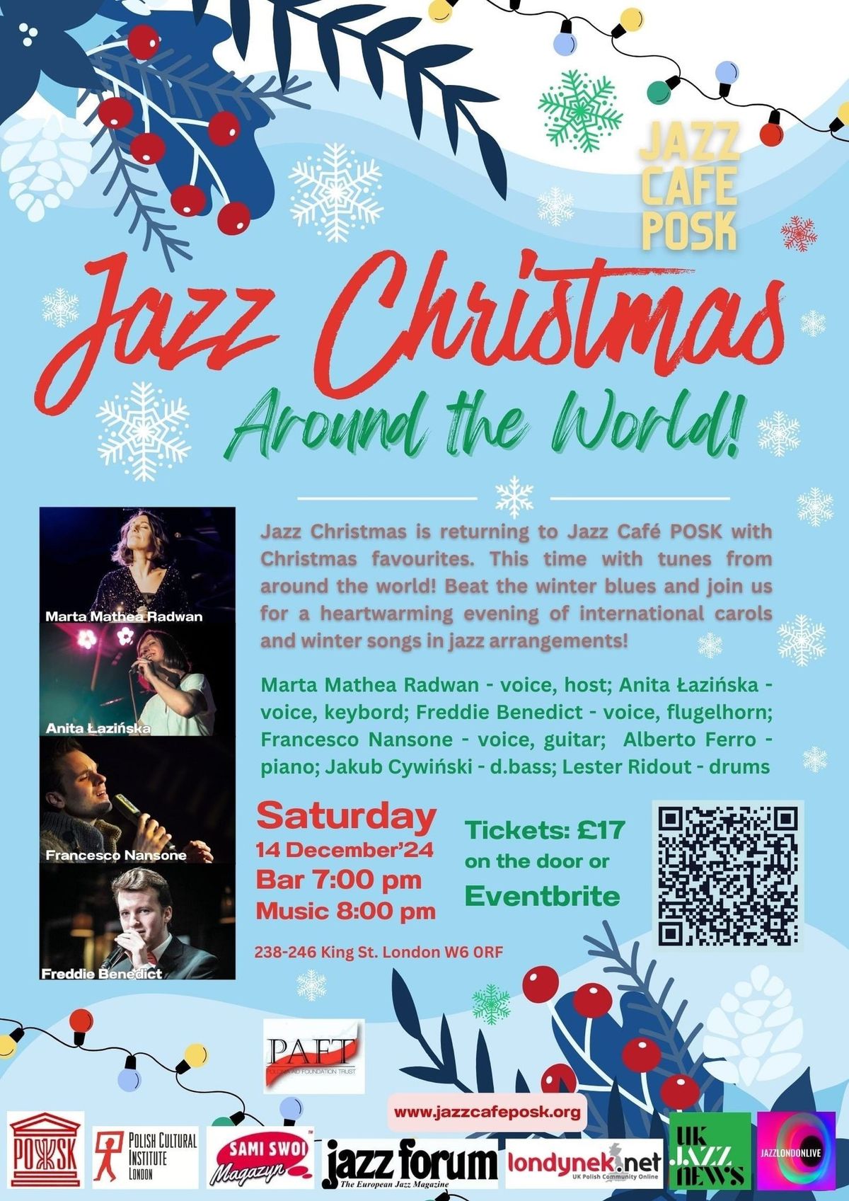 JAZZ CHRISTMAS AROUND THE WORLD!