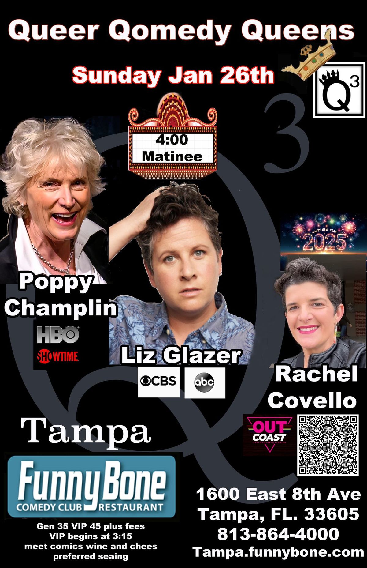 Queer Qomedy Queens Tampa Funnybone