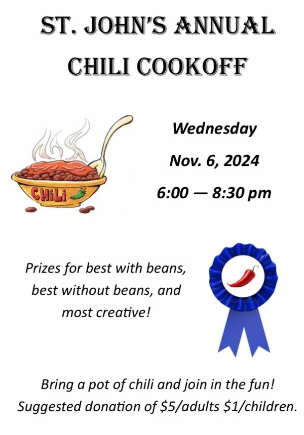 Annual Chili Cookoff!