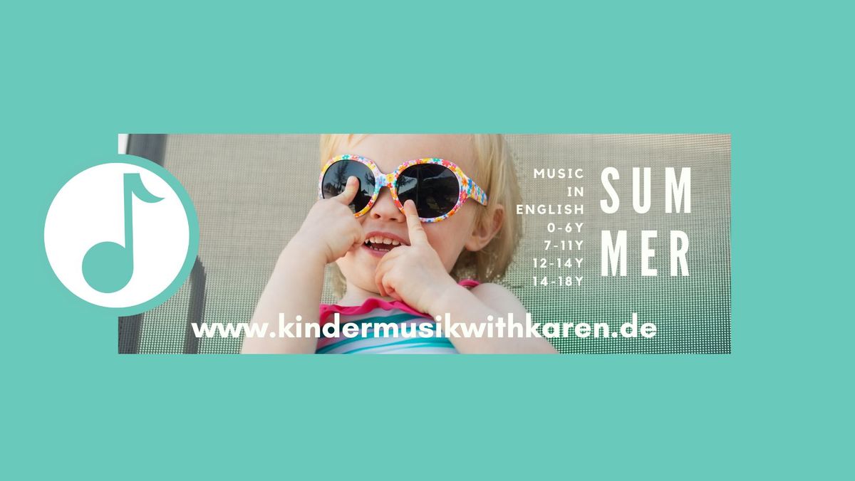 Kindermusik Summer Camp Classes in English