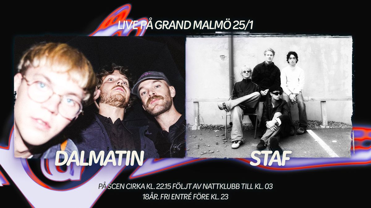 Dalmatin + Staf live p\u00e5 Grand