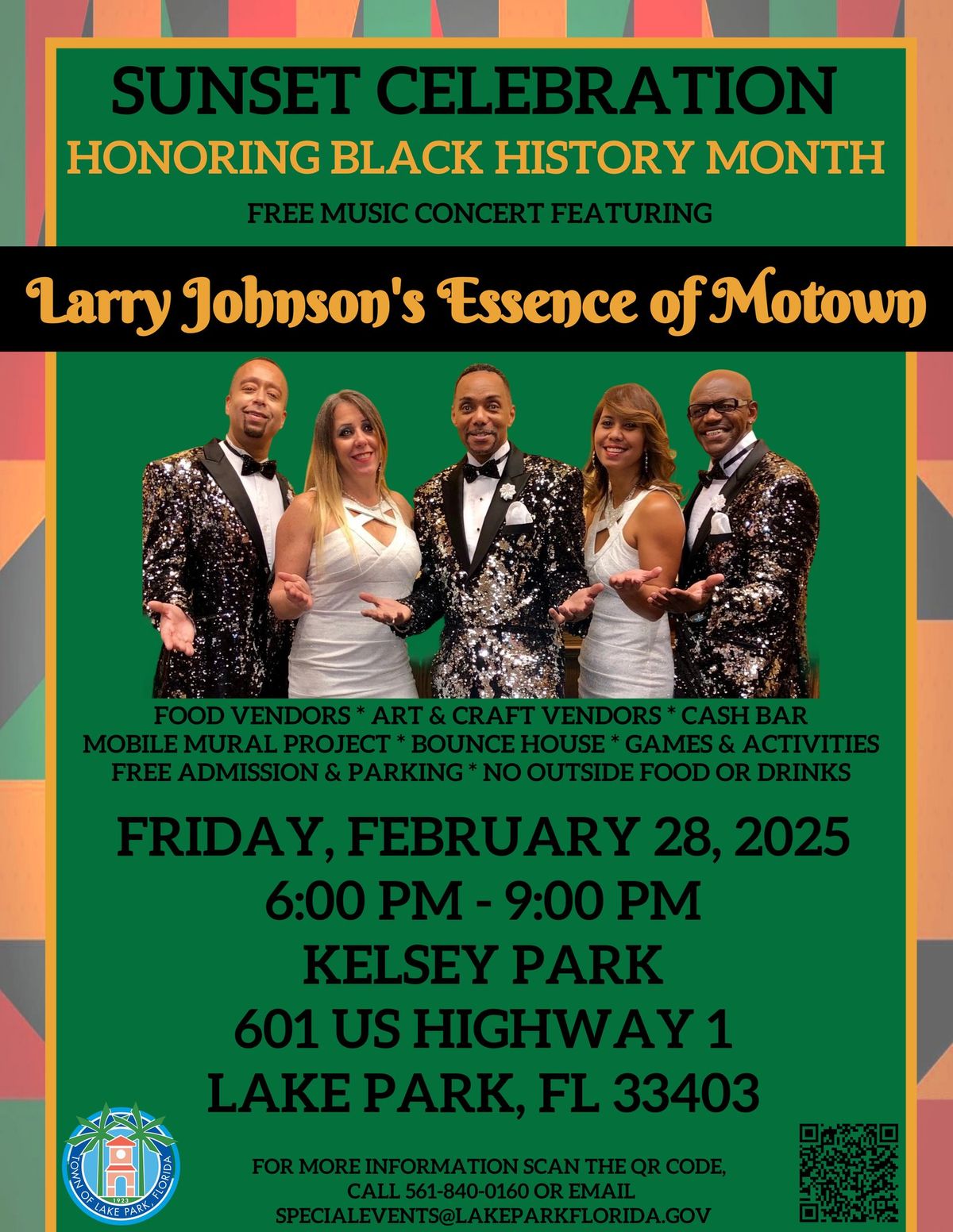 SUNSET CELEBRATION HONORING BLACK HISTORY MONTH