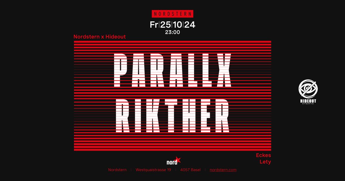 Hideout w\/ Parallx & Rikhter