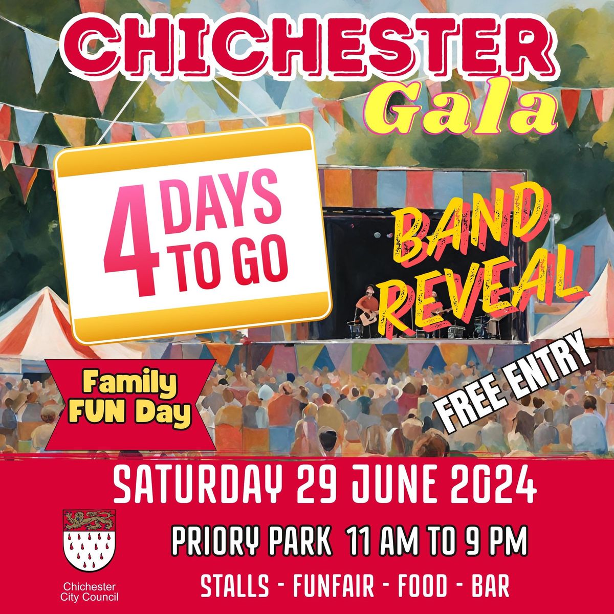 Chichester GALA! FREE at Priory Park - Chichester City Council
