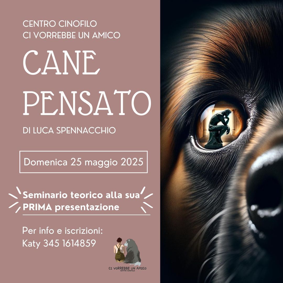 Cane pensato di Luca Spennacchio