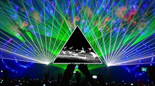 Pink Floyd Laser Spectacular in The Caverns