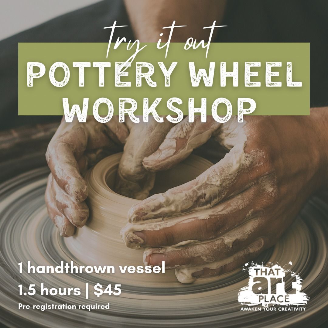 Adult 'Try it out' Pottery Wheel Workshop