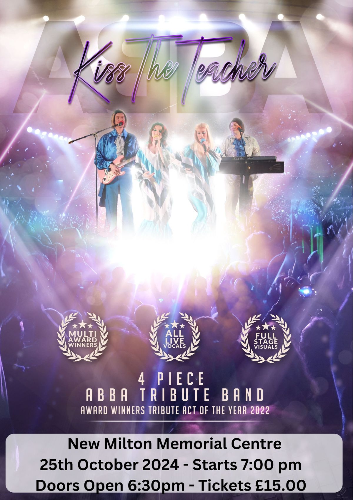 Kiss the Teacher - Abba Tribute Band