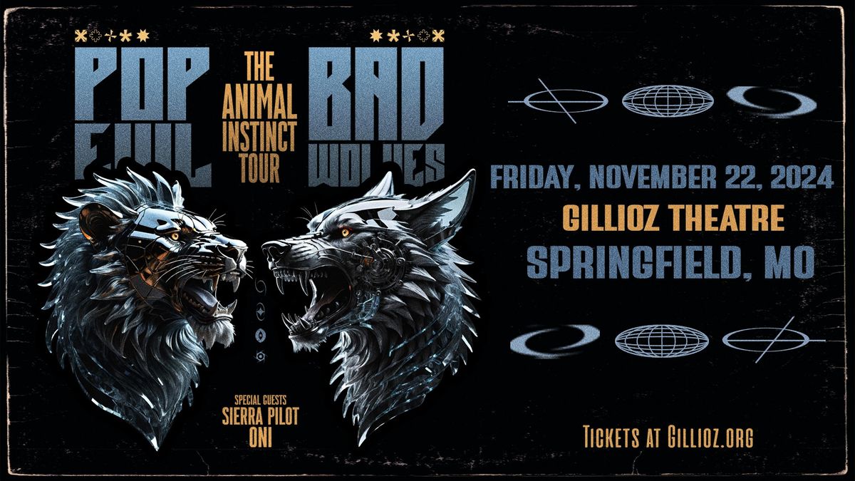 Pop Evil \/ Bad Wolves - The Animal Instinct Tour