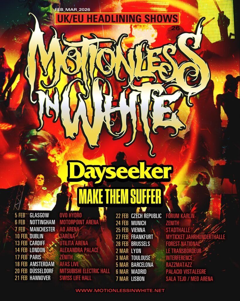 Motionless In White Manchester Tickets