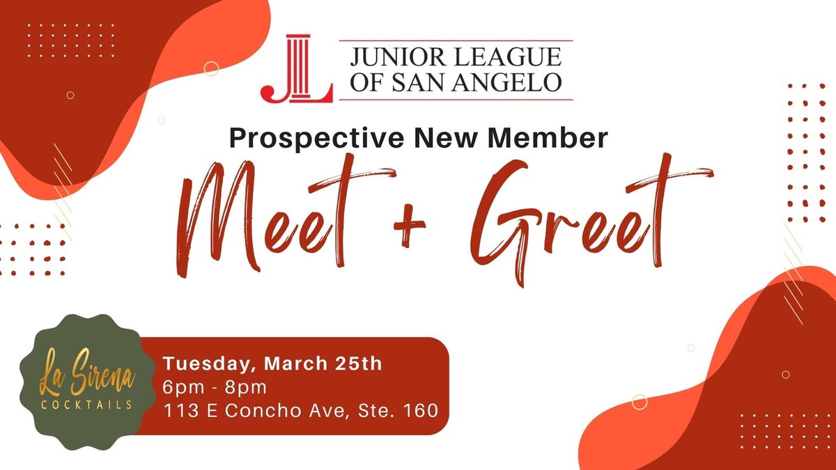 Junior League of San Angelo Meet & Greet