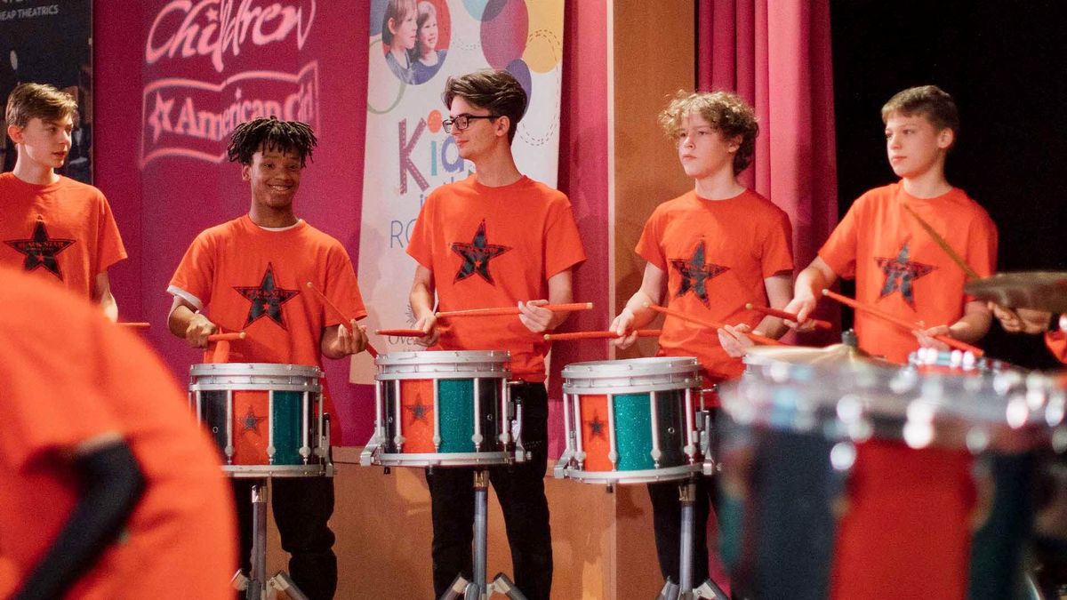 Black Star Drum Line - Kids in the Rotunda