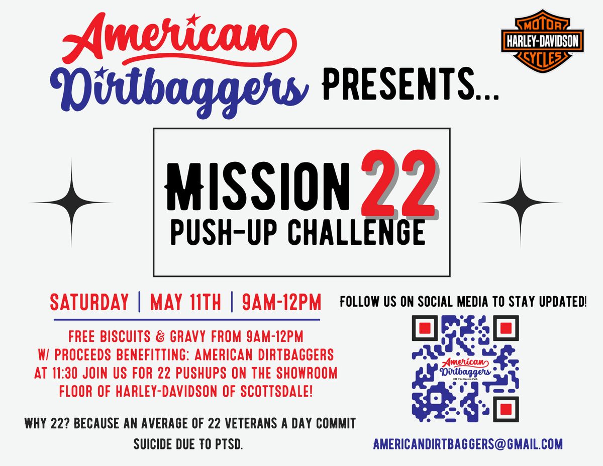 Mission 22 - American Dirtbaggers | SATURDAY | MAY 11TH