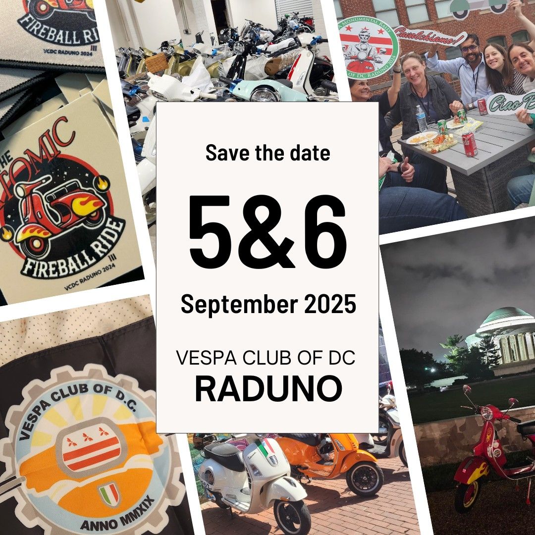 Vespa Club of DC - RADUNO 2025